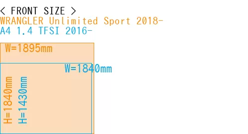 #WRANGLER Unlimited Sport 2018- + A4 1.4 TFSI 2016-